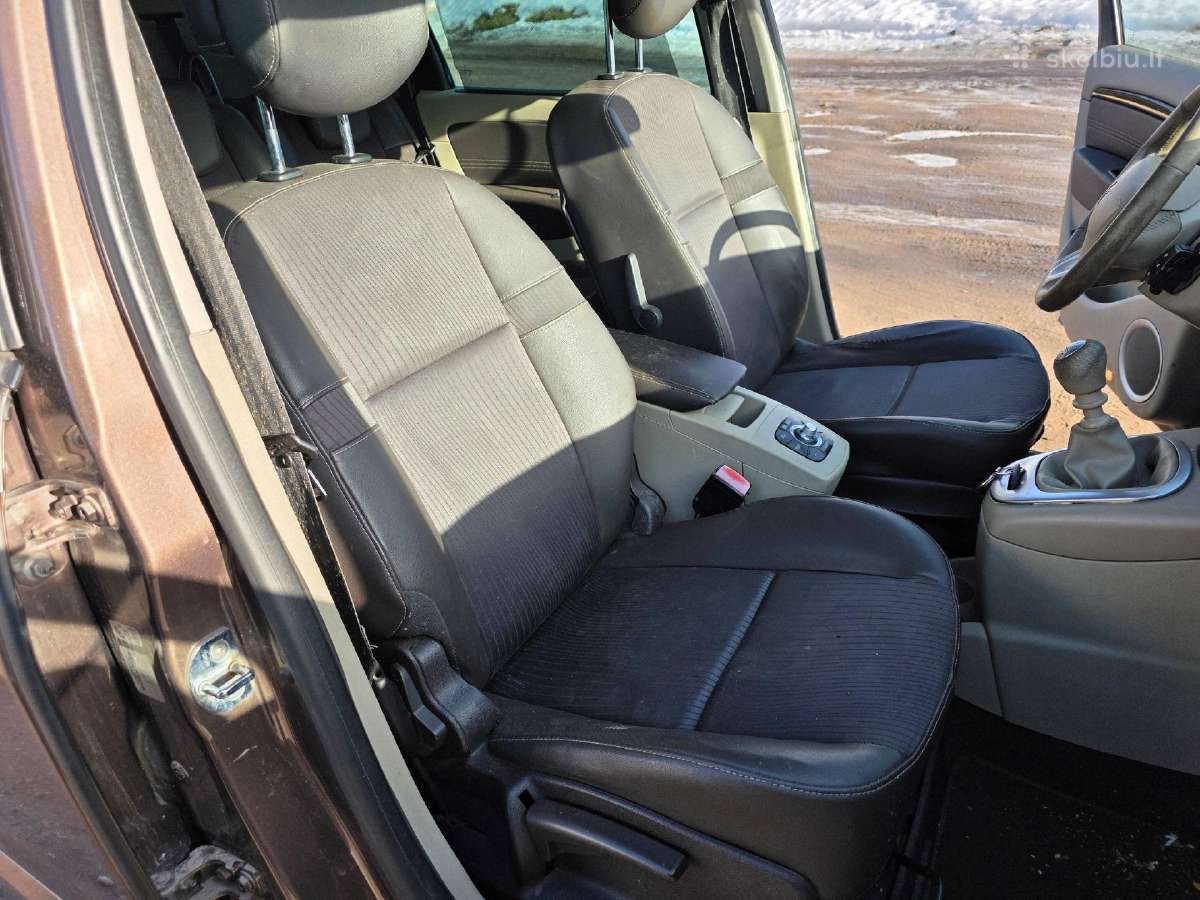 Renault Scenic III salonas komplektas sėdynės - nuotraukos Nr. 2