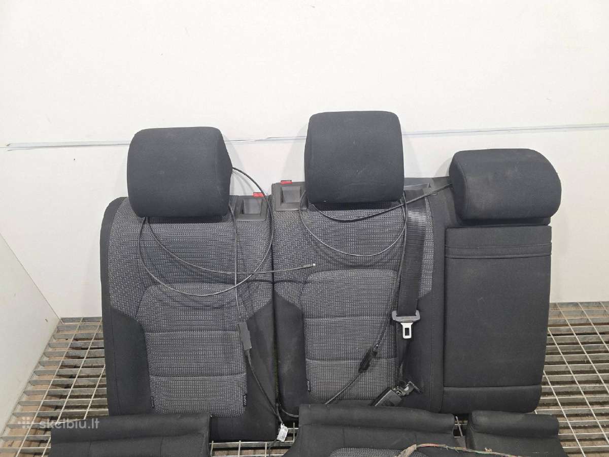 Volkswagen Passat B7 salonas komplektas sėdynės - nuotraukos Nr. 8