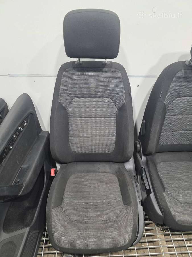 Volkswagen Passat B7 salonas komplektas sėdynės - nuotraukos Nr. 18