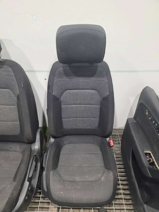 Volkswagen Passat B7 salonas komplektas sėdynės - nuotraukos Nr. 19