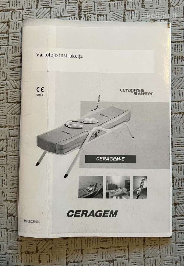 Ceragem E termomasažinė lova - nuotraukos Nr. 3