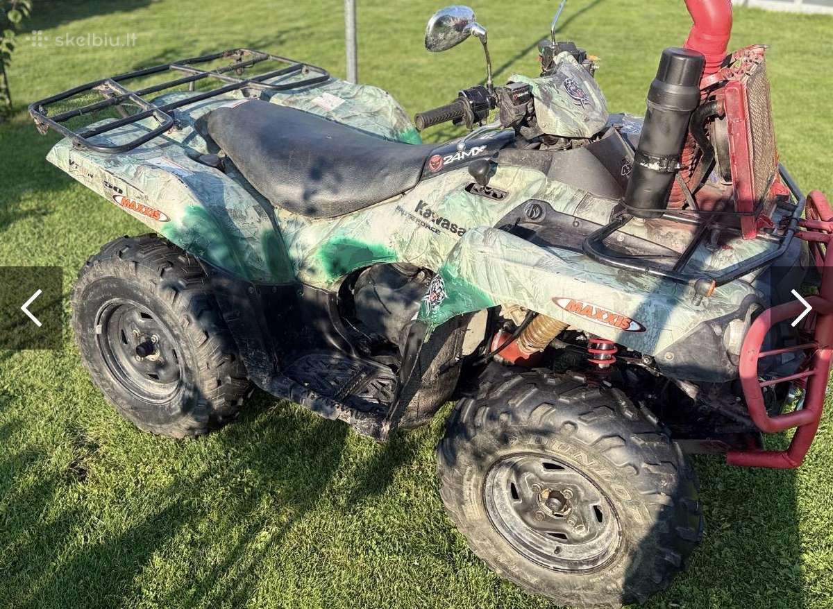 Kawasaki Brute Force 750, 2008 m. - nuotraukos Nr. 8