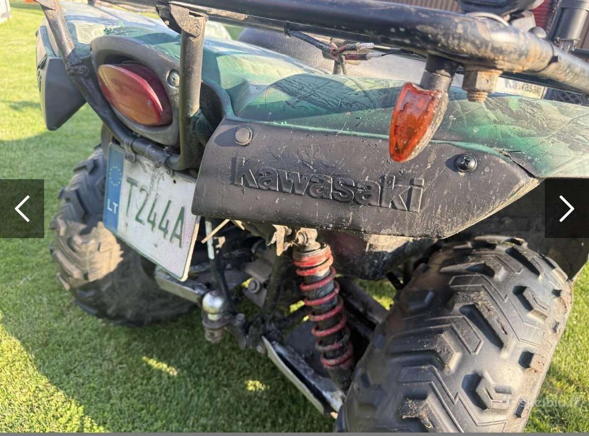 Kawasaki Brute Force 750, 2008 m. - nuotraukos Nr. 10