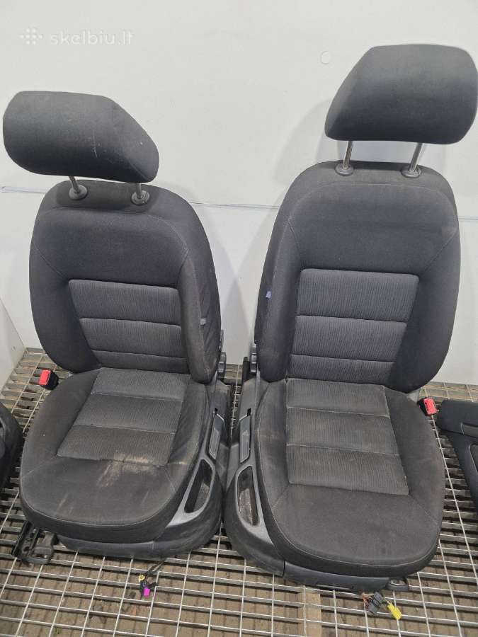 Skoda Octavia Mk2 (1z) salonas komplektas sėdynės - nuotraukos Nr. 2