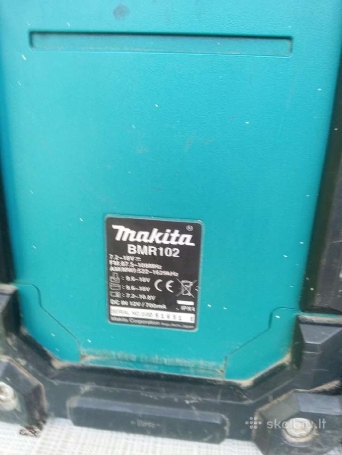 Makita radijos - nuotraukos Nr. 3