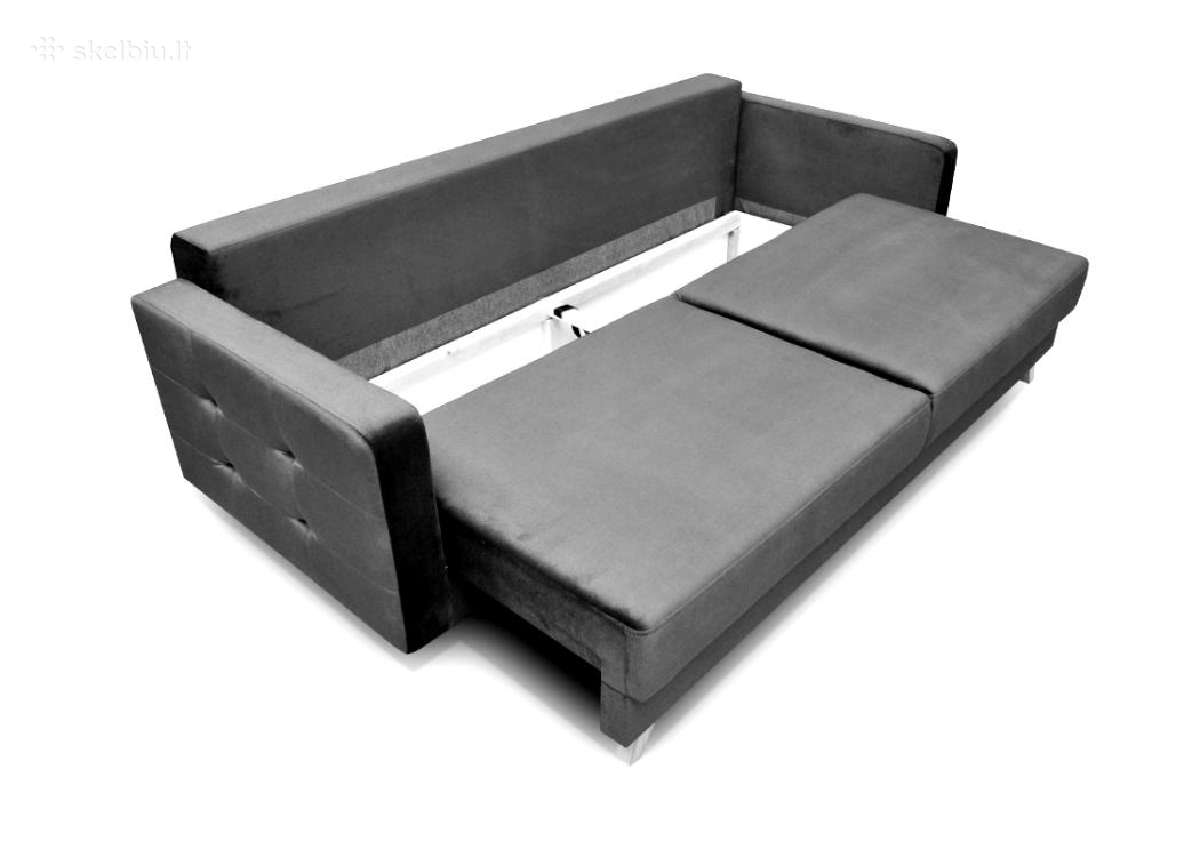 Minkšta sofa – lova su dėže patalynei „Vega" - nuotraukos Nr. 19