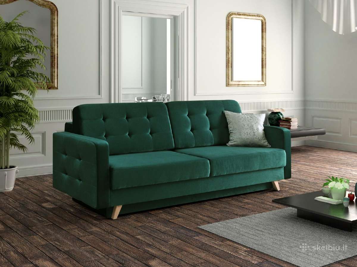 Minkšta sofa – lova su dėže patalynei „Vega" - nuotraukos Nr. 25