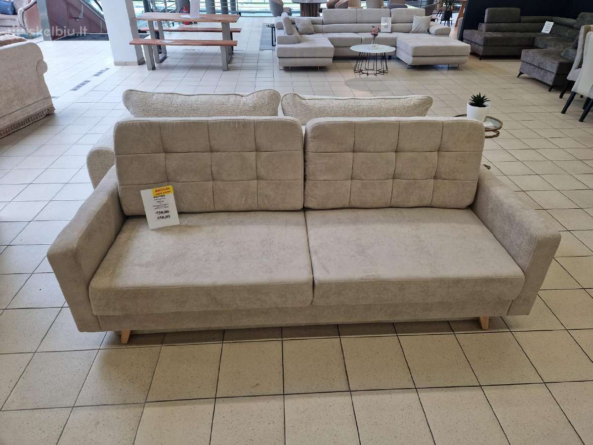 Minkšta sofa – lova su dėže patalynei „Vega" - nuotraukos Nr. 38