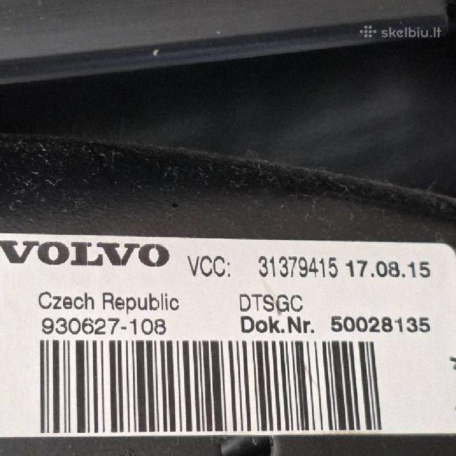 Volvo V40 salonas komplektas sėdynės - nuotraukos Nr. 5