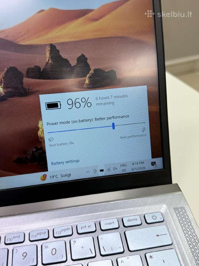 Asus Zenbook 14 Ryzen 7 16/512 GB - nuotraukos Nr. 5