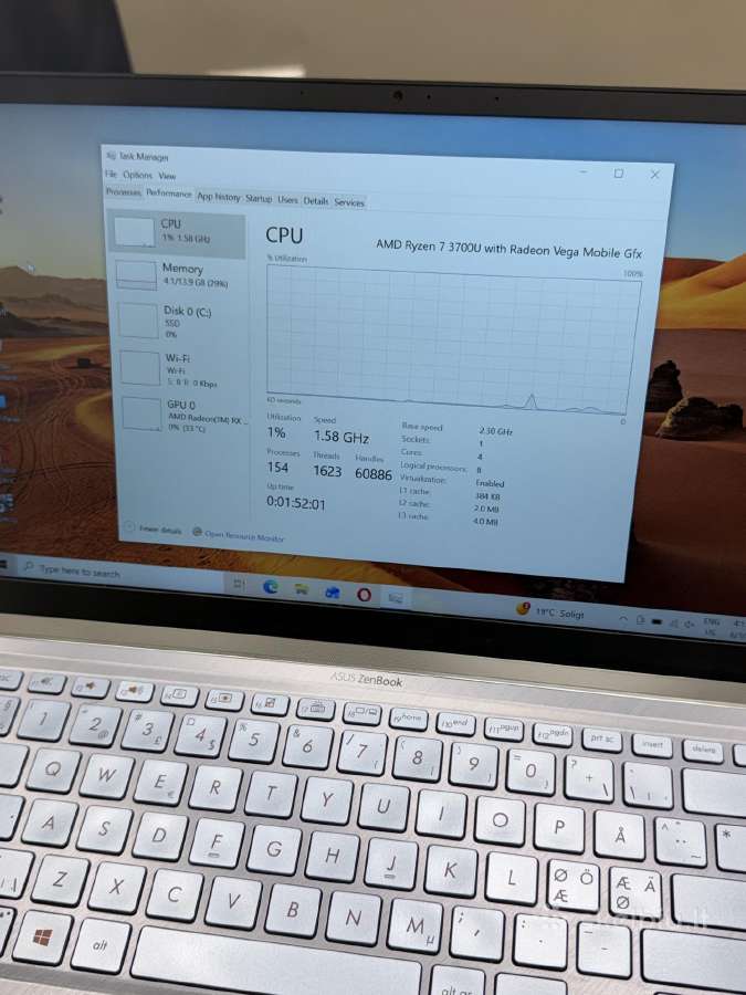 Asus Zenbook 14 Ryzen 7 16/512 GB - nuotraukos Nr. 6