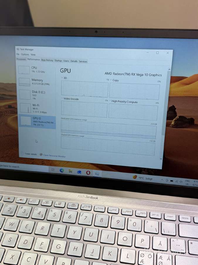 Asus Zenbook 14 Ryzen 7 16/512 GB - nuotraukos Nr. 8
