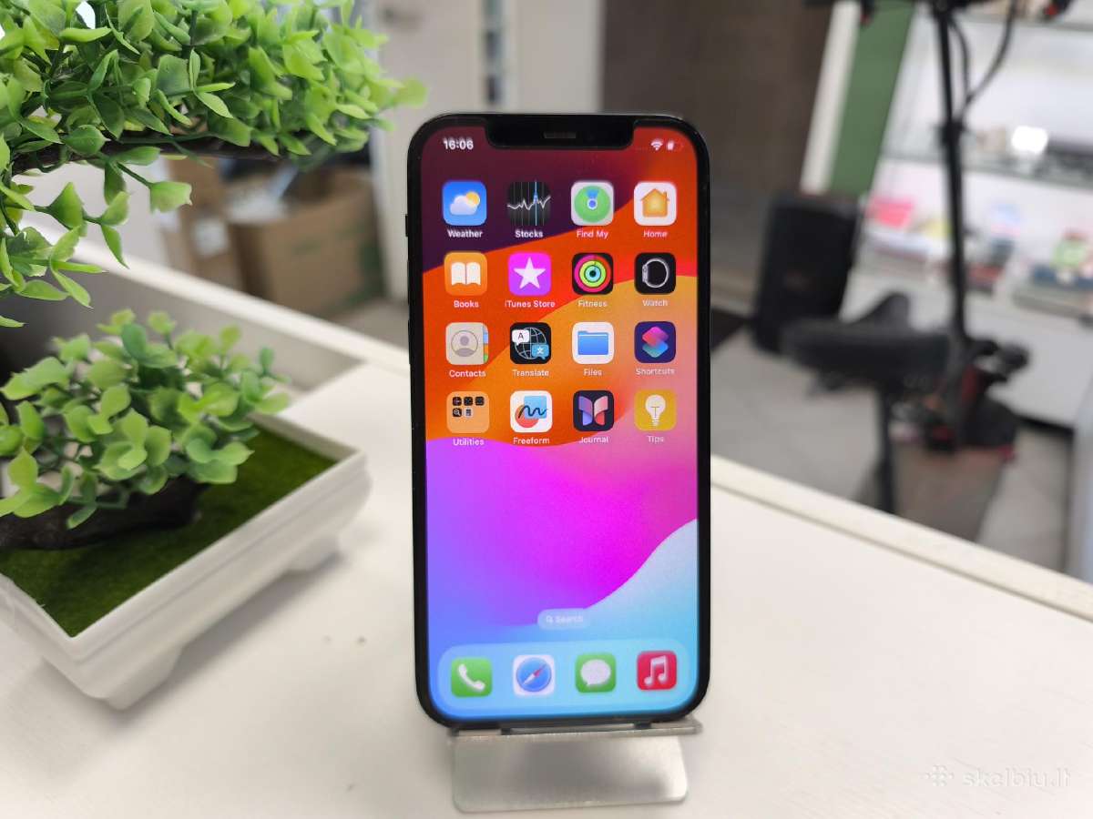 Puikus iPhone 12 128gb su Garantija - nuotraukos Nr. 12