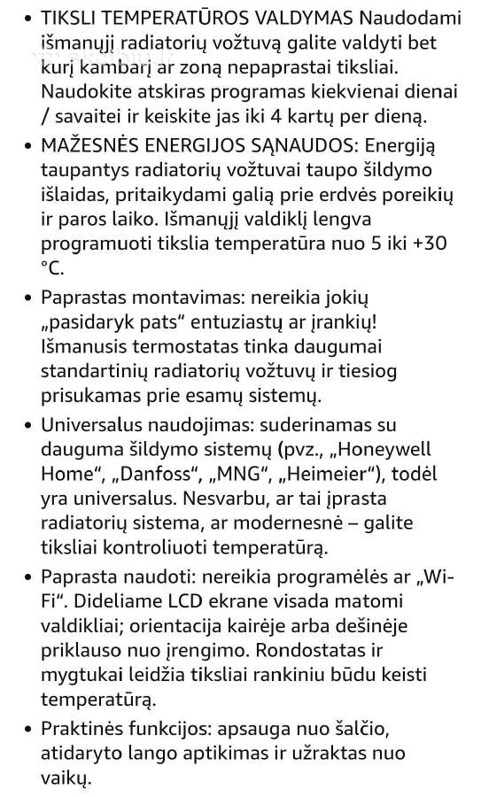 Honeywell home rondostat Hr10 - nuotraukos Nr. 4