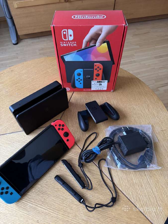 Nintendo Switch Oled 512gb Dual-boot - nuotraukos Nr. 2