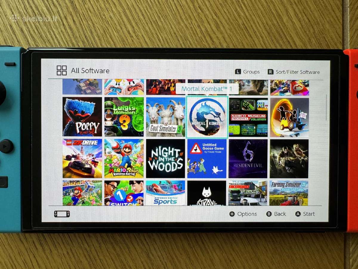 Nintendo Switch Oled 512gb Dual-boot - nuotraukos Nr. 4