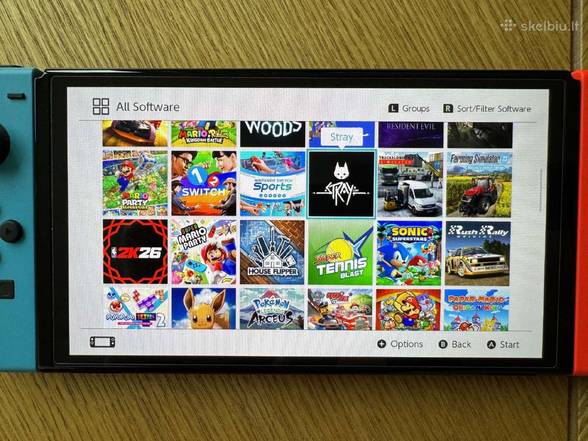 Nintendo Switch Oled 512gb Dual-boot - nuotraukos Nr. 5