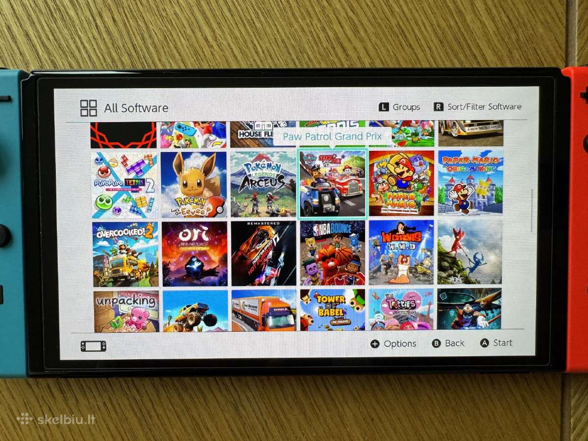 Nintendo Switch Oled 512gb Dual-boot - nuotraukos Nr. 6