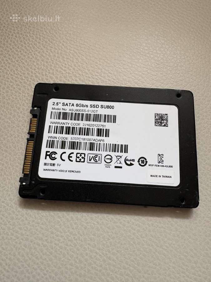 Adata Su800 512gb SSD - nuotraukos Nr. 2