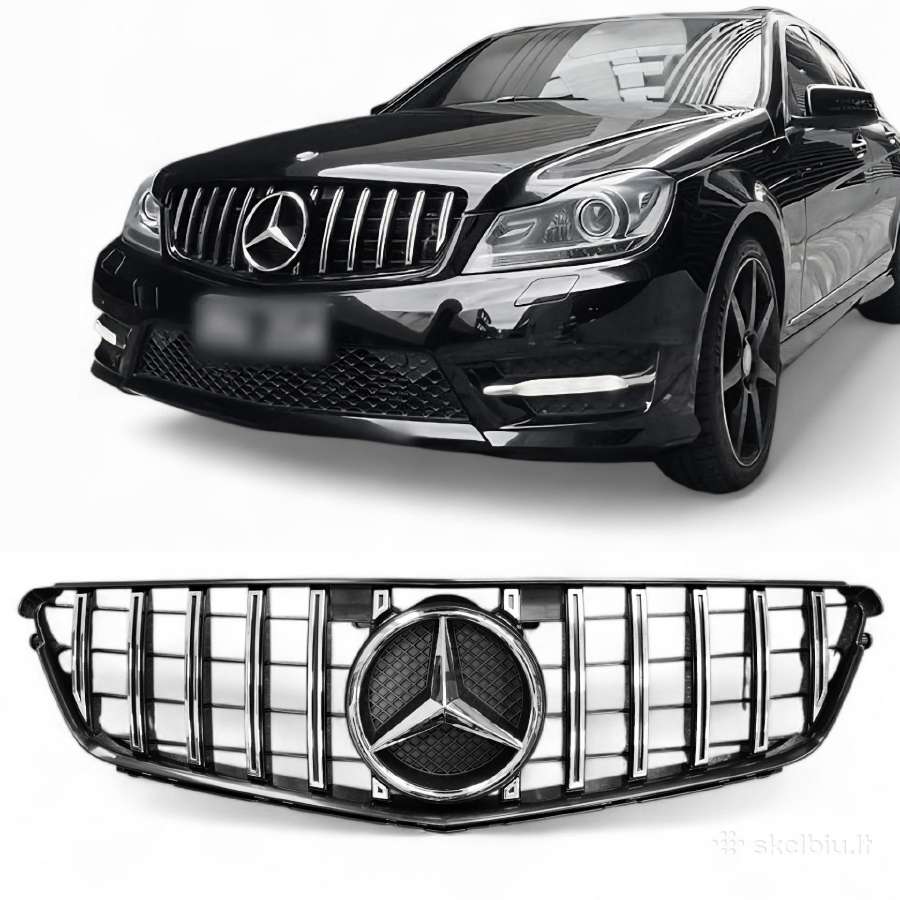 Naujos Mercedes grotelės spoileriai apdailos - nuotraukos Nr. 8