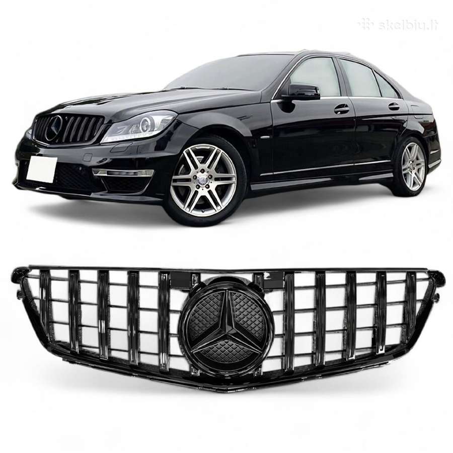 Naujos Mercedes grotelės spoileriai apdailos - nuotraukos Nr. 7
