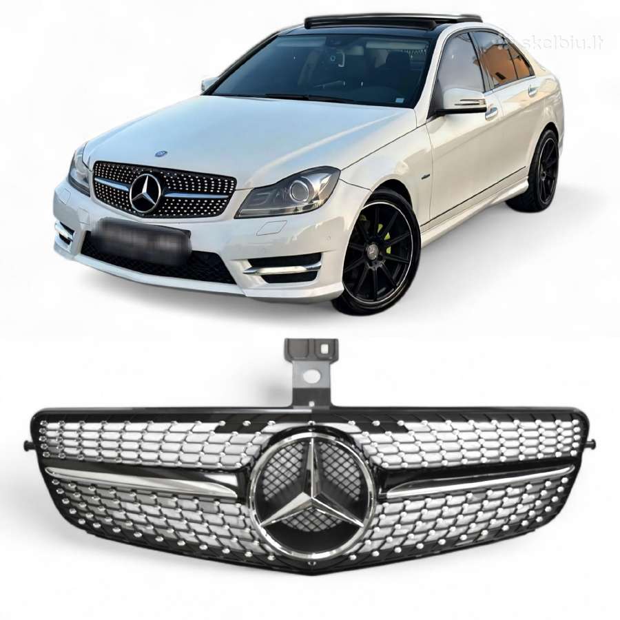 Naujos Mercedes grotelės spoileriai apdailos - nuotraukos Nr. 12