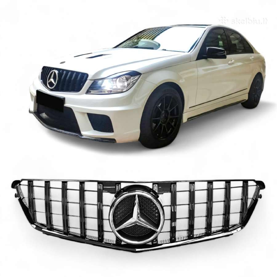 Naujos Mercedes grotelės spoileriai apdailos - nuotraukos Nr. 9