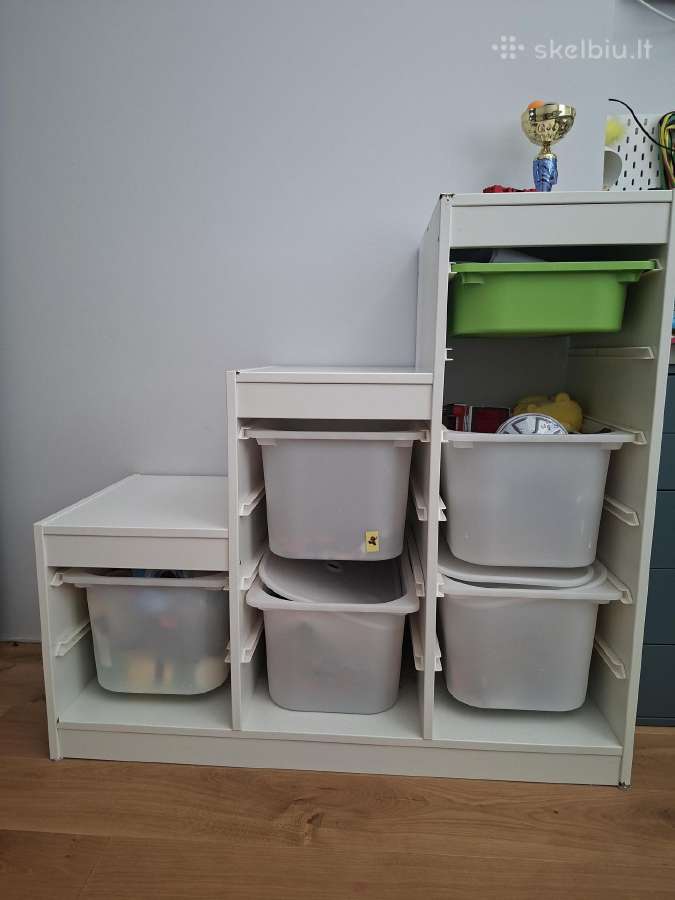 Ikea daiktų laikymo derinys su dėžėmis - nuotraukos Nr. 3