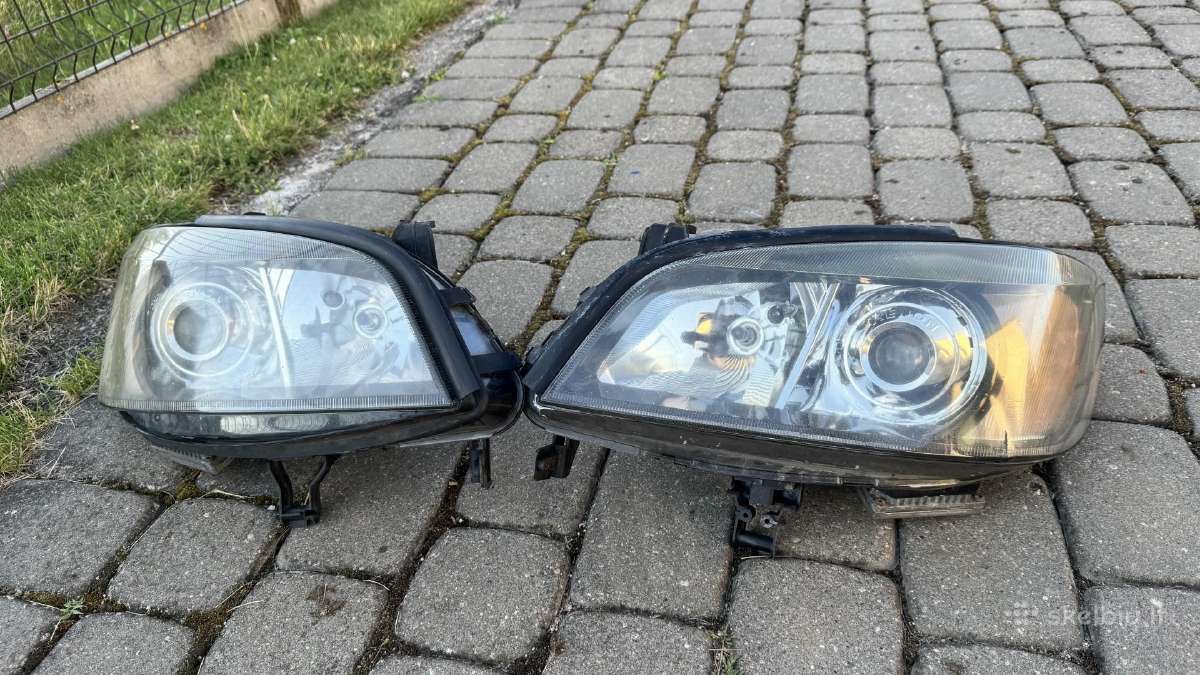 Opel Zafira A priekiniai žibintai (komplektai) - nuotraukos Nr. 4