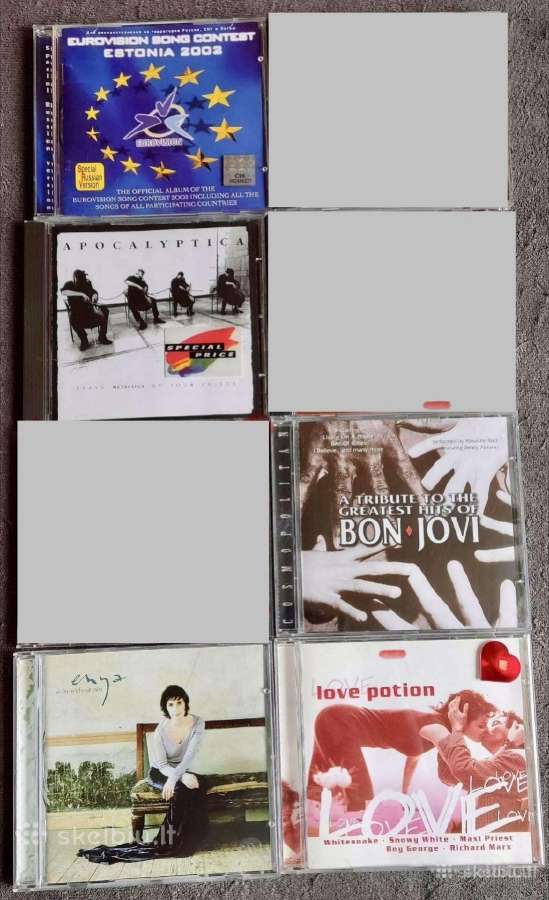 CD kompaktinės plokštelės - nuotraukos Nr. 3