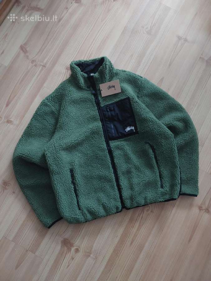 Nauja Stüssy 8 Ball Sherpa Striukė - nuotraukos Nr. 2