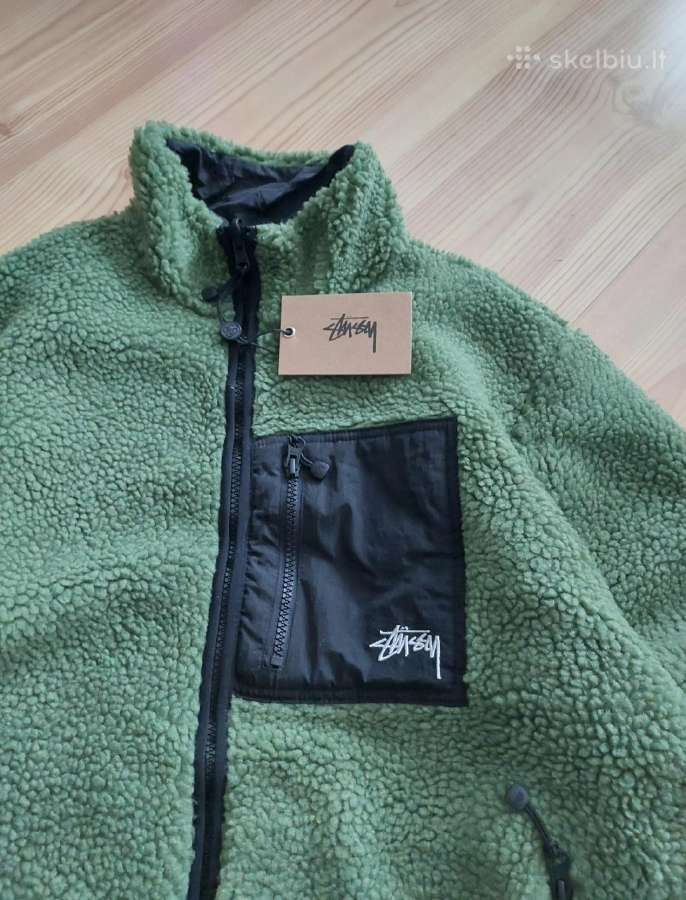 Nauja Stüssy 8 Ball Sherpa Striukė - nuotraukos Nr. 4