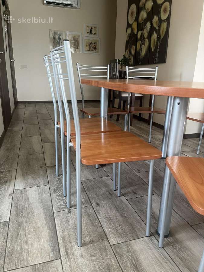 Stalas ir 8 kėdės - nuotraukos Nr. 4