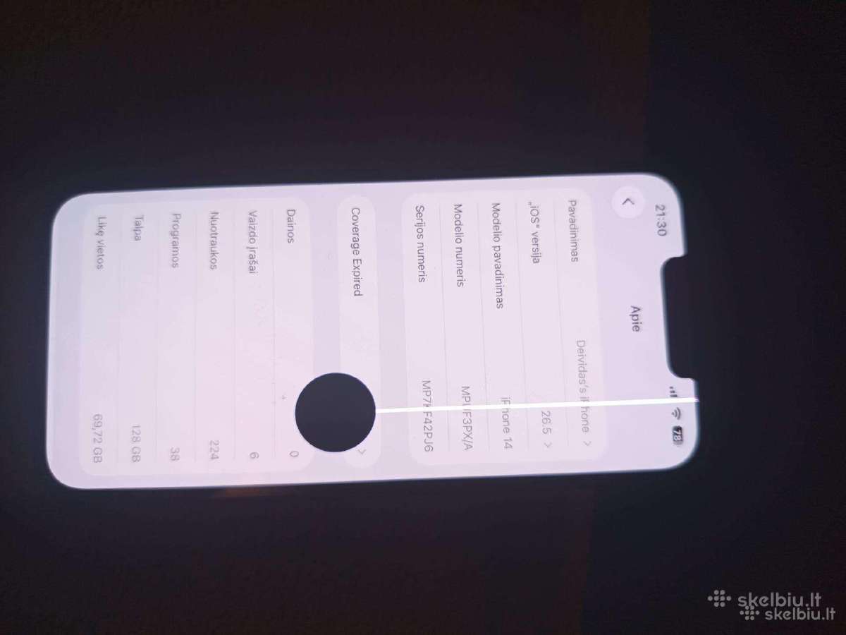 iPhone 14 - nuotraukos Nr. 3