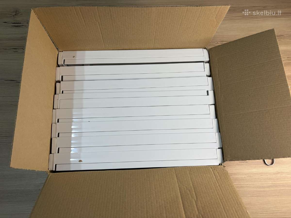 8 vnt reguliuojami stalčių skirtukai 32–56 cm - nuotraukos Nr. 5