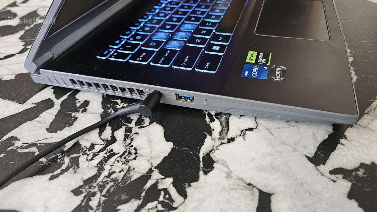 Msi Tuf Thin 15 B13ve Rtx 4050 - nuotraukos Nr. 3