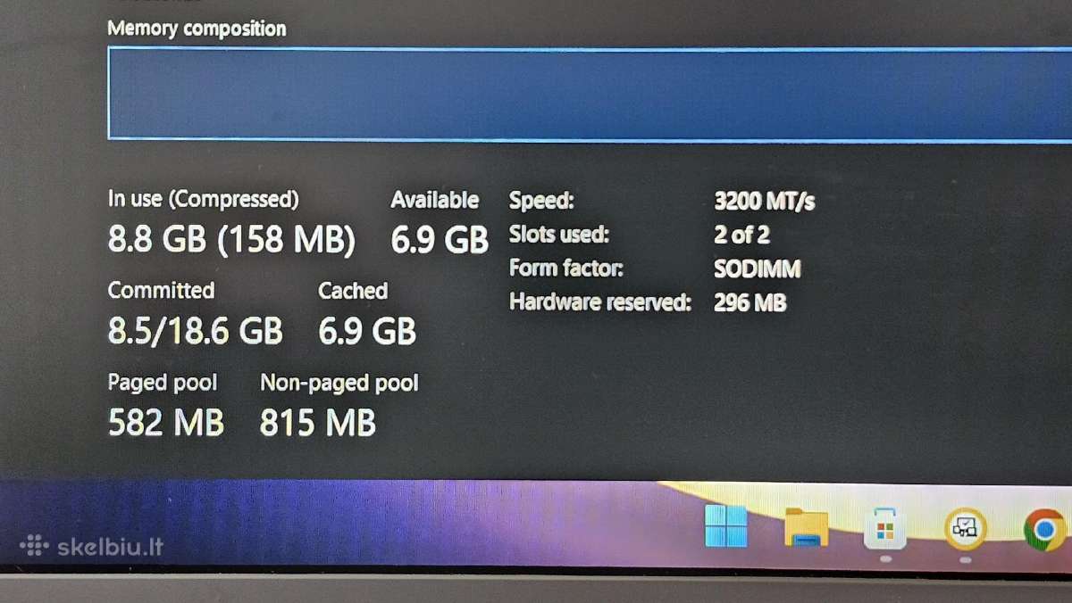 Msi Tuf Thin 15 B13ve Rtx 4050 - nuotraukos Nr. 8