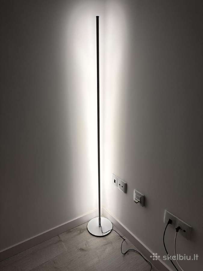 Edishine LED pastatomas šviestuvas, 146 cm, baltas - nuotraukos Nr. 2