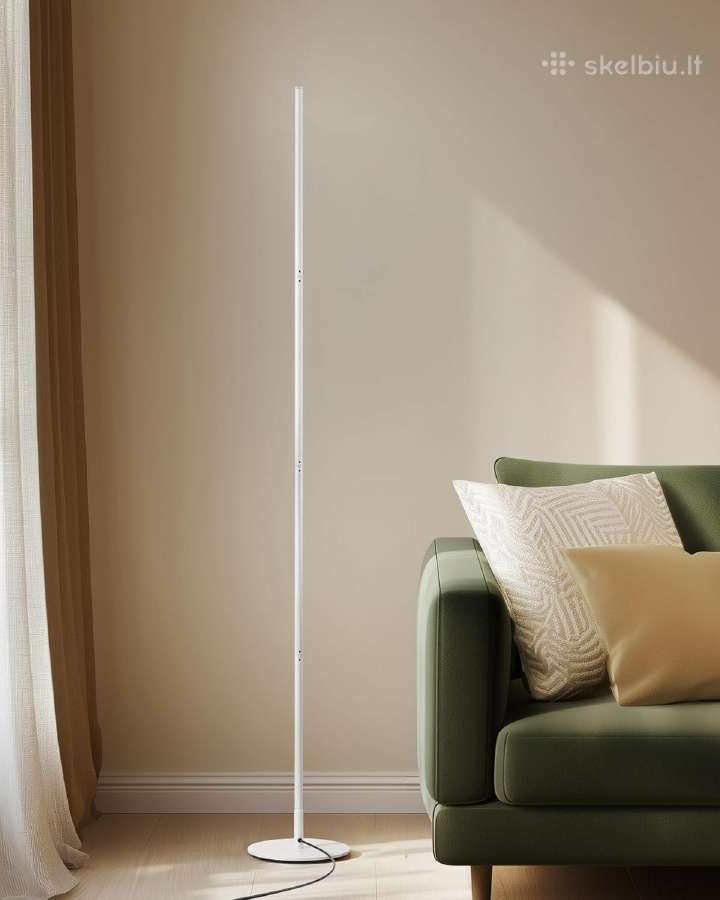 Edishine LED pastatomas šviestuvas, 146 cm, baltas - nuotraukos Nr. 3