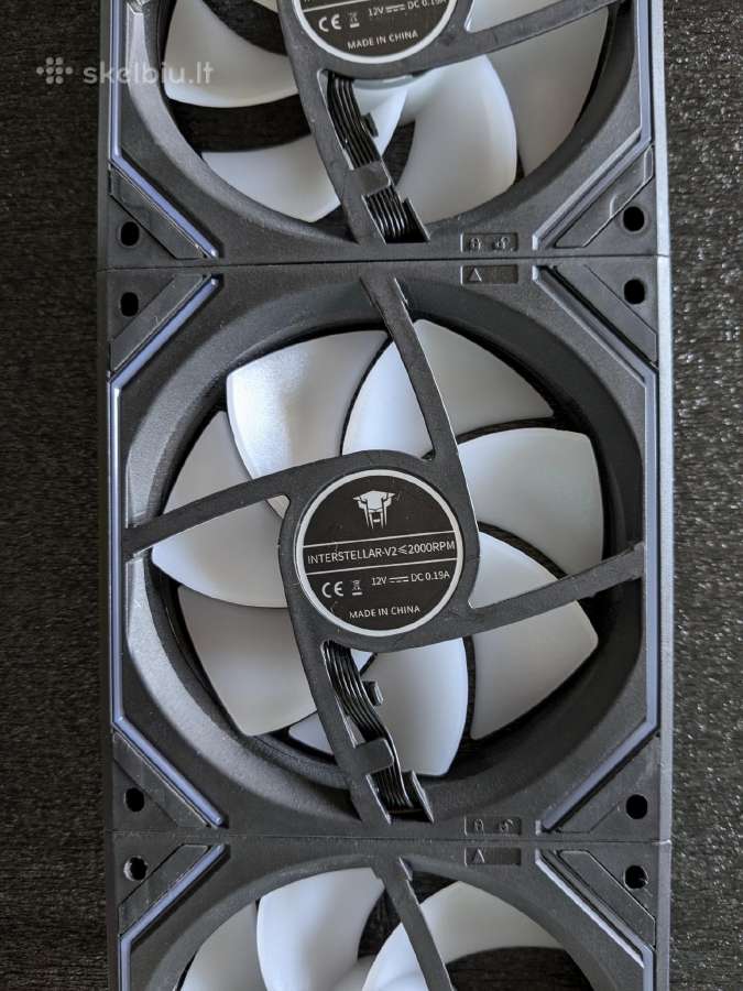 Tzmrit Interstellar V2 Argb Pwm Fan 120mm - nuotraukos Nr. 3
