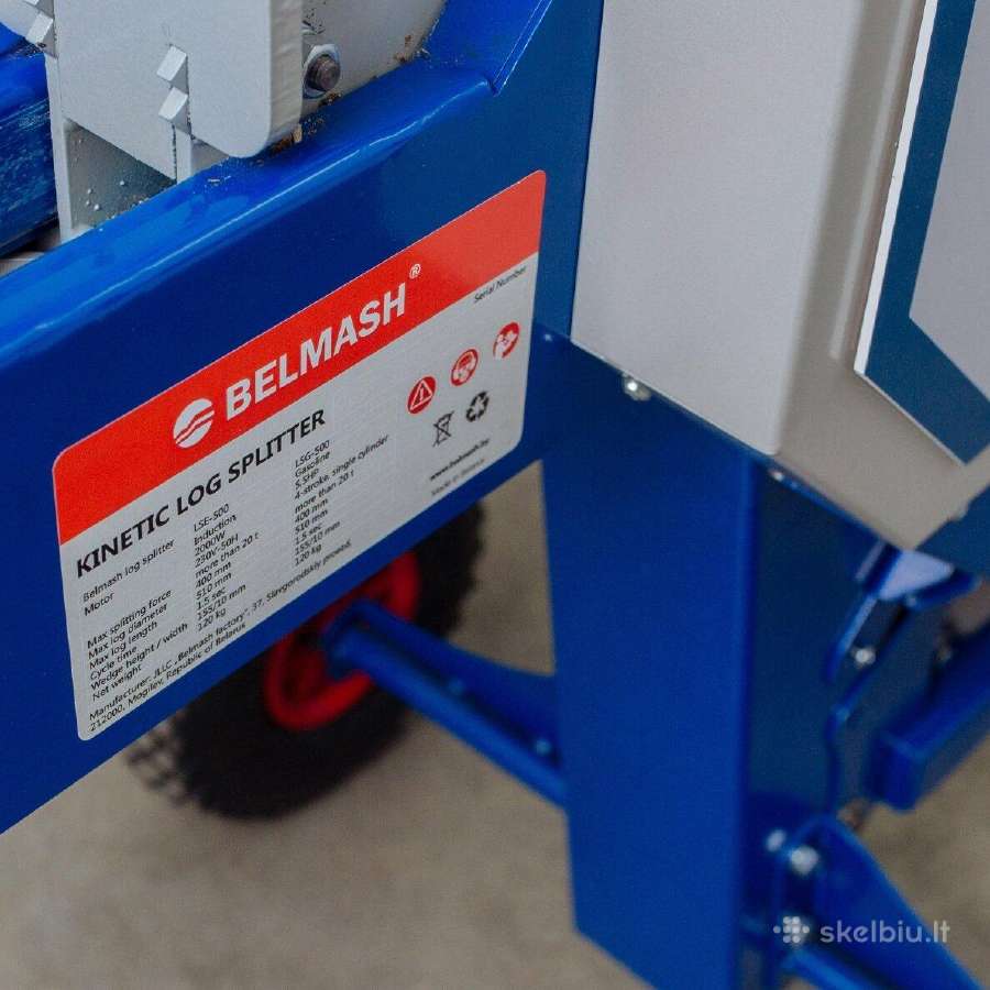 Malkų skaldyklė Belmash Lse-500 Elektrinė - nuotraukos Nr. 3