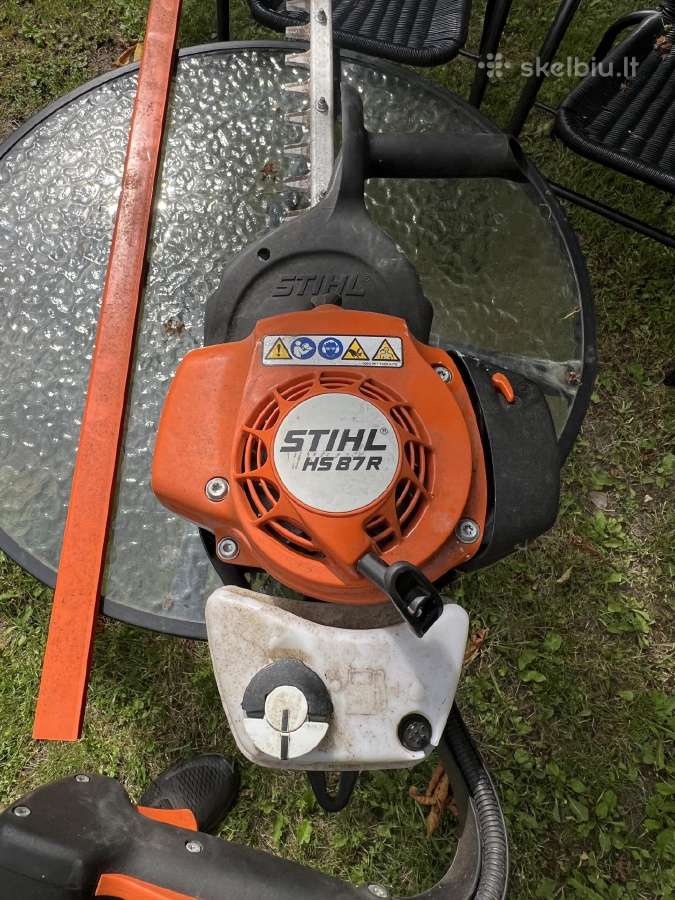 Parduodu gyvatvorės žirkles Stihl Hs87r gy - nuotraukos Nr. 2