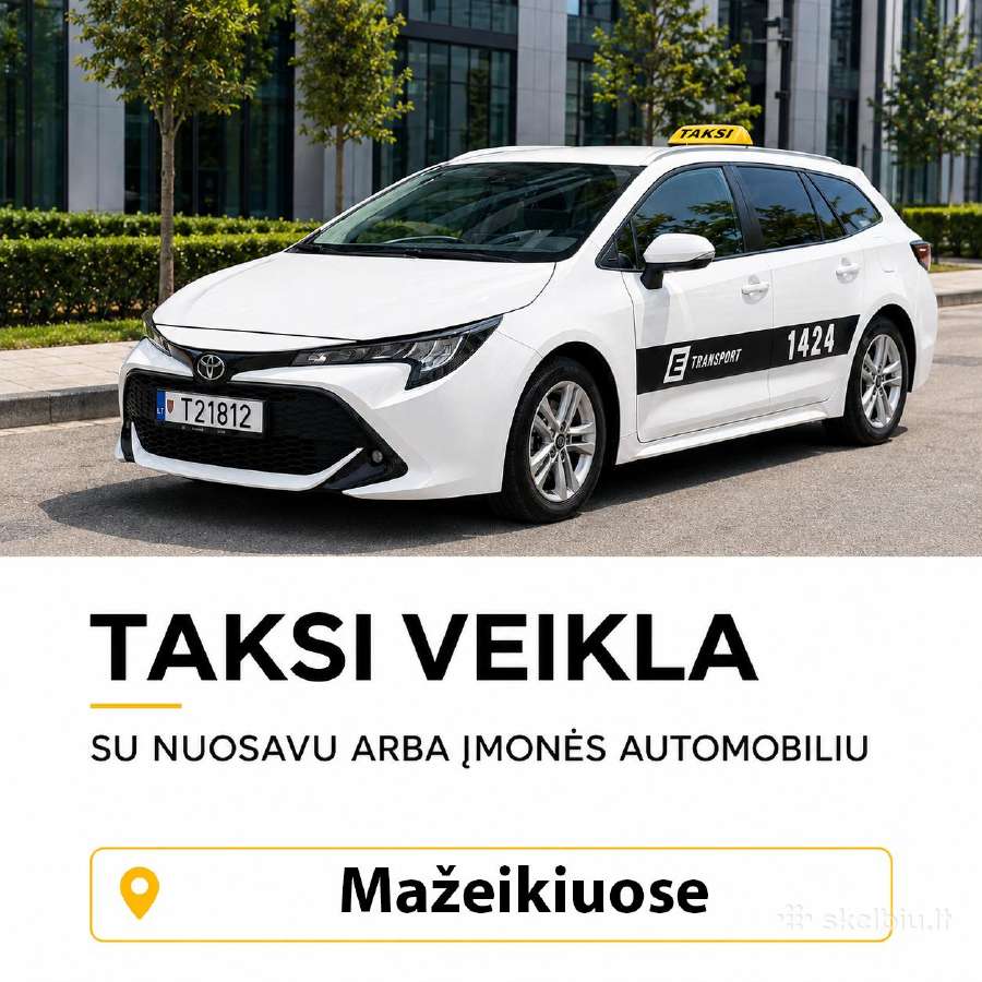 Taksi veikla Plungė, Telšiai, Mažeikiai - nuotraukos Nr. 2