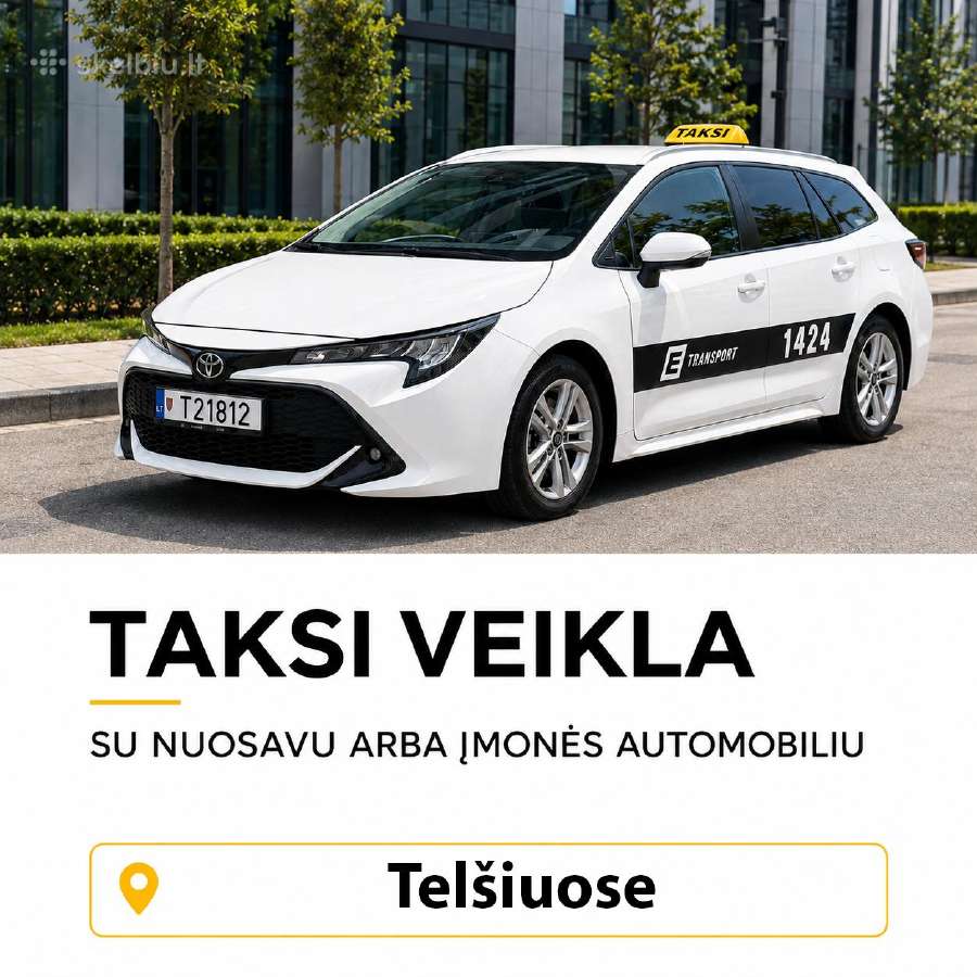 Taksi veikla Plungė, Telšiai, Mažeikiai - nuotraukos Nr. 6