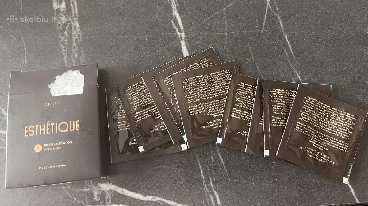 Didier Lab Esthtique antakių laminavimo rinkinys - nuotraukos Nr. 4