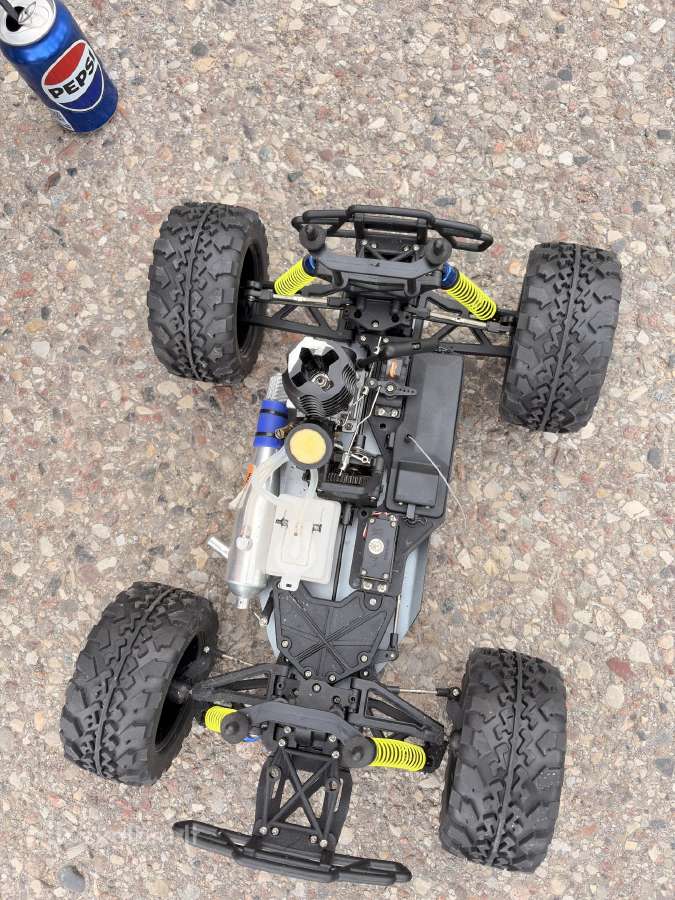 Hsp nitro truck 1:10 naujas be dezes - nuotraukos Nr. 2