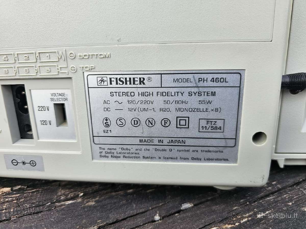 Fisher Ph 460l - nuotraukos Nr. 14