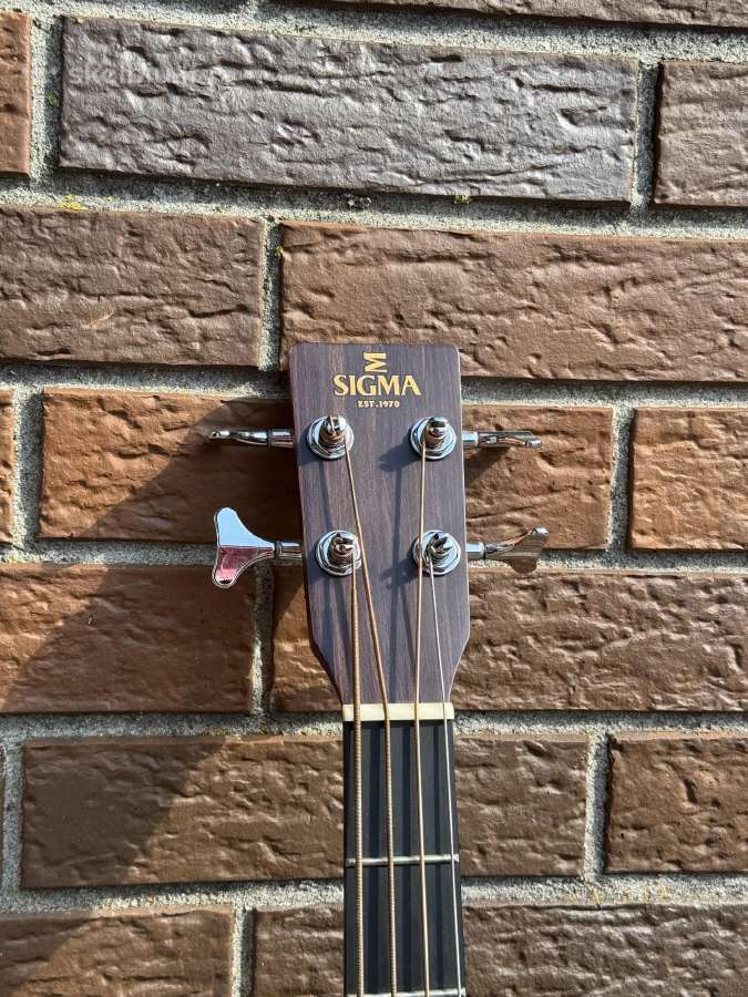 Sigma Bme+ akustinė bosinė gitara - nuotraukos Nr. 2