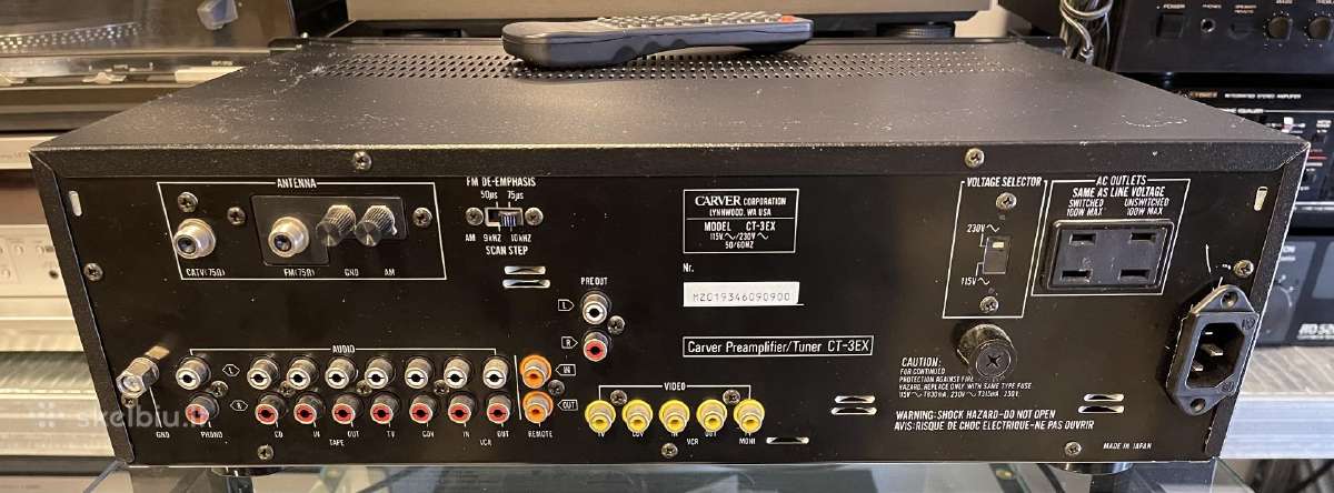 Parasound p/sp-1500 / preamp / pradiniai - nuotraukos Nr. 6