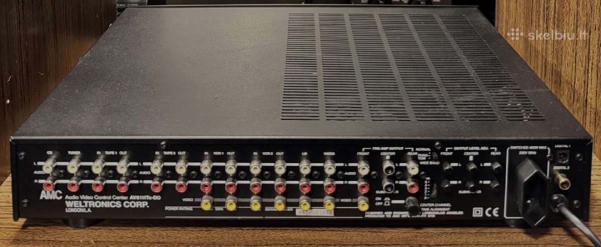 Parasound p/sp-1500 / preamp / pradiniai - nuotraukos Nr. 11